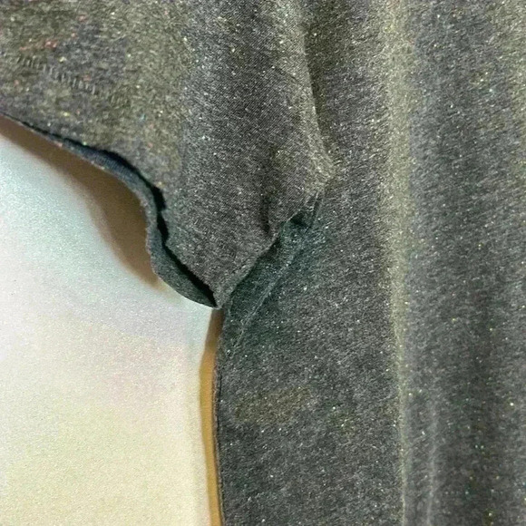 Wayne Gretzky Collection Medium 100% Cotton T-Shirt Confetti Grey Basic Tee Cozy - Picture 4 of 6